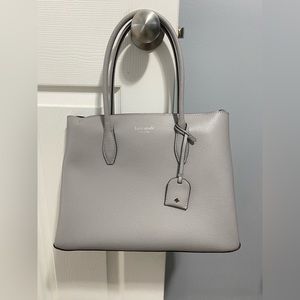 Gray Kate Spade Purse